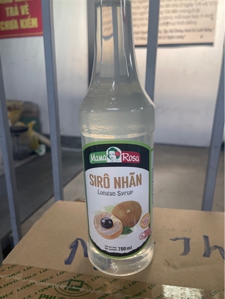 MAMA ROSA SYRUP NHÃN 700ML (12/THÙNG)