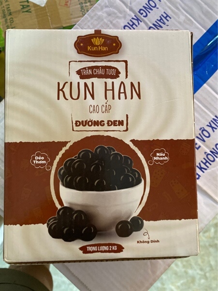 MINH HẠNH KUN HAN TRÂN CHÂU ĐƯỜNG ĐEN 2KG (10/THÙNG)