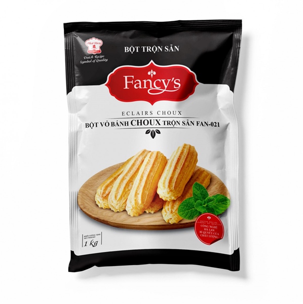 BỘT VỎ BÁNH CHOUX TRỘN SẴN FANCY'S 1KG TÂN NHẤT HƯƠNG