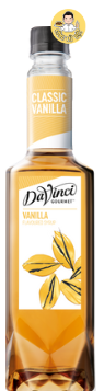 DAVINCI SYRUP VANILLA 750ML (12/THÙNG)