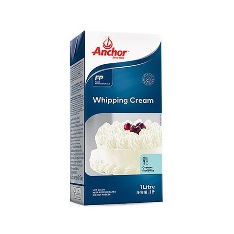 ANCHOR WHIPPING CREAM HỘP 1L (12/THÙNG)